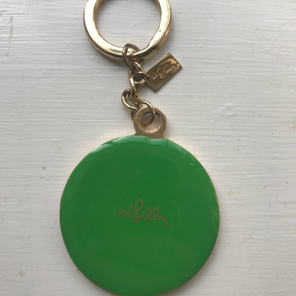 Lilly Pulitzer Metal Keychain - Picture 2 of 2